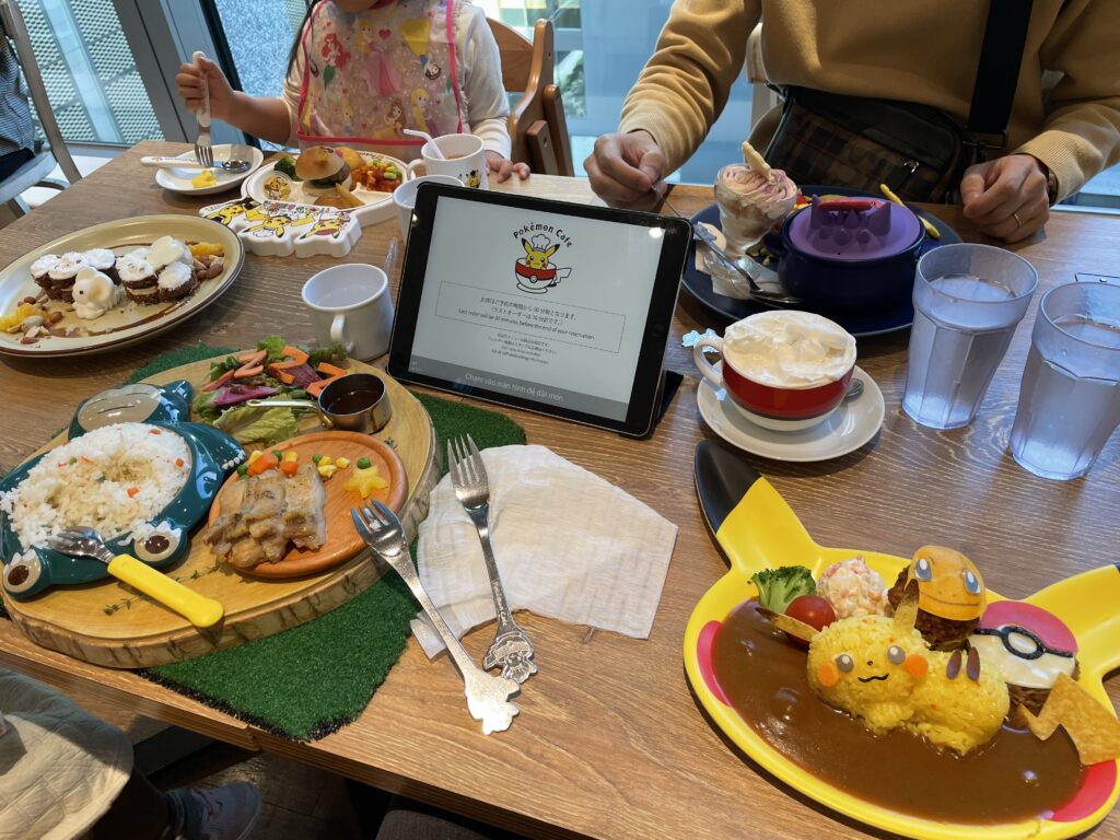 ポケモンカフェ東京のランチメニュー